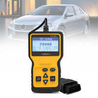 V310เครื่องอ่านโค้ดรถยนต์ OBDII 9V - 16V 16V 16 Pin หลายภาษารองรับมือถือล้างรหัสความผิดปกติได้ในระดับสากล