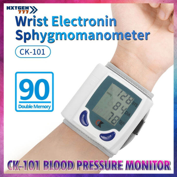 Wrist Blood Pressure Monitor CK101 Portable Electronic BP Monitor
