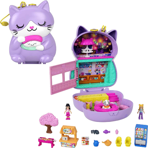 บ้านซูชิpolly-pocket-compact-playset-แมว-ราคา-1-150