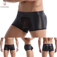 กางเกงใน ผู้ชาย กางเกงใน กางเกงในชาย 【TRSBX】Briefs Panties S-XL Sexy Black Fashion Jock Strap Underpants Brand New