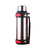 ♈◙ 1200-4000ML Large Thermos Bottle Vacuum Flasks Stainless Steel Hydro Insulated Water Thermal Cup With Strap 48 Hours Insalation