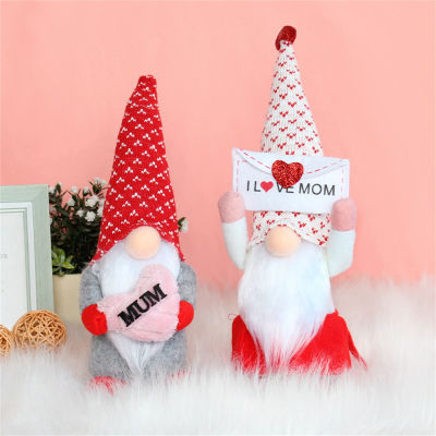 New Indoor Room Decoration Home Accessories Rudolph Scene Mothers Day Faceless Doll