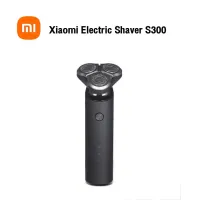 Xiaomi【รับประกัน 1 ปี】ใบมีดสองชั้น S300 Type C ไฟฟ้า Electric Shaver Shaver Beard Knife เครื่องโกนหนวดไฟฟ้า 3D แผ่นไม้อัดลอย IPX7 Waterproof