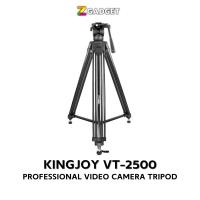 Kingjoy VT-2500 Professional Video Camera Tripod ขาตั้ง ขาตั้งกล้อง ขาตั้งขนาดใหญ่ สำหรับถ่ายภาพ ถ่าย Video คุณภาพสูง