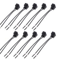 10PCS AC250V Waterproof Push Button On-Off Switch With 4 Lead Wire Black 3A Self-locking Switch IP67 Waterproof Switch