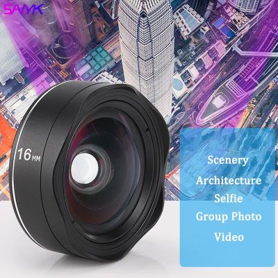 SANYK 4K Phone Lense Wide Angle Lenses No Distortion Mobile Phone Lens Photography Lens For SmartphoneTH