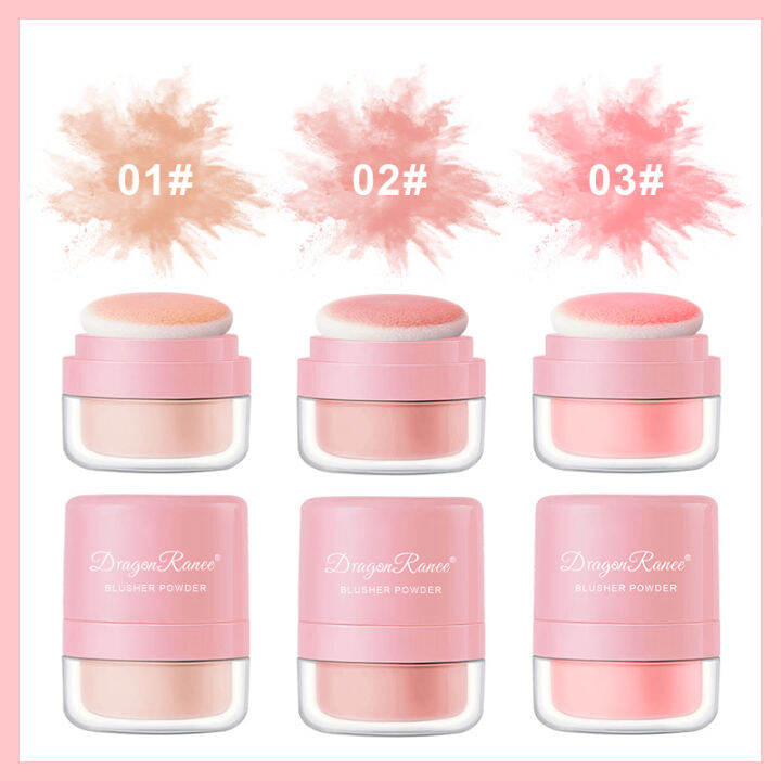 peach-pink-blush-powder-loose-powder-with-sponge-peach-pink-rouge-natural-blush-powder-multi-purpose-blush-pigments