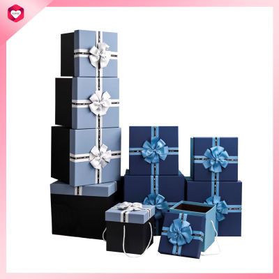 HappyLife Gift Box กล่องของขวัญ กล่องของชำร่วย กล่องกระดาษอย่างแข็ง กล่องดอกไม้ กล่องตุ๊กตา รุ่น C62502-8T