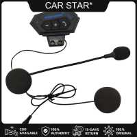 [COD Available] BT12 CSR8635 Bluetooth-compatible V4.0+EDR Headset for Motorcycle Helmet Intercom