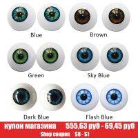 1pair 20mm 22mm 24mm Half Round Accessories Eyeballs Reborn Eyes BJD Use