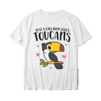 Just A Who Loves Toucans Cute Birds Love Toucan T-Shirt T Shirts Tops &amp; Tees Funky Cotton Design Printed On Men