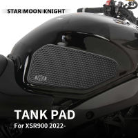 อุปกรณ์มอเตอร์ไซค์ด้านข้างถังน้ำมันเชื้อเพลิง Pad สำหรับ Yamaha XSR900 XSR 900 2022-ถังแผ่นป้องกันสติ๊กเกอร์เข่าจับฉุด Pad