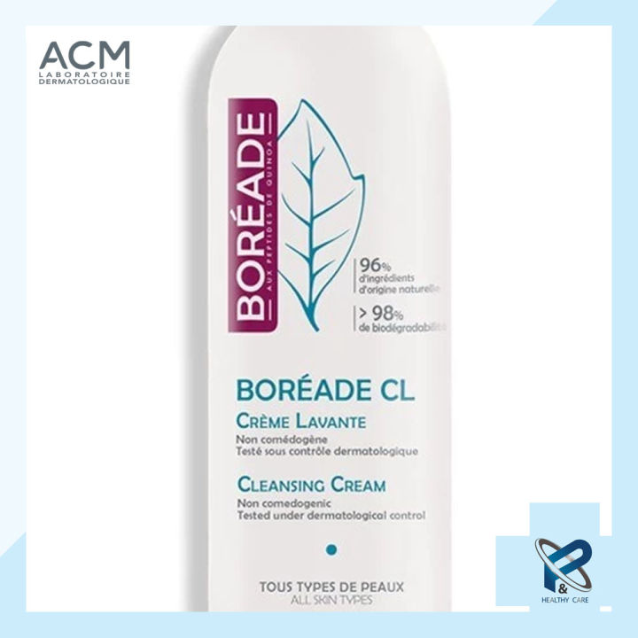 acm-boreade-cl-cleansing-cream-200-ml-สำหรับผิวผสมถึงผิวมัน-ผิวที่เป็นสิวได้ง่าย-หรือกำลังรักษาสิว-ของแท้-100