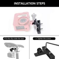 Saddle Mount Bicycle Bike Rail Seat Mount For Gopro Hero 11/10/9/8/7/6/5 Campark AKASO DJI OSMO Action Camera Accessory