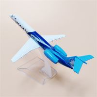 NEW 16cm Alloy Metal Air AERO MONGOLIA ERJ ERJ145 JU-1800 Airlines Diecast Model Airplane Plane Model with Holder Aircraft Gifts