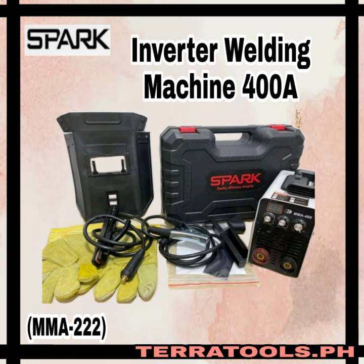 SPARK MMA400 IGBT ARC Force Welding Machine White (MINI) Lazada PH