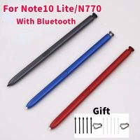 100% เดิมเหมาะสำหรับ Samsung Galaxy Note10 Lite Note 10 Lite N770 S Pen ปากกาแท็บเล็ตอัจฉริยะหน้าจอสัมผัสปากกาแทนที่ด้วยบลูทูธ