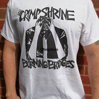 Crimpshrine เสื้อเพลงสีขาวขนาด SMLXL2XL 059R ใหม่