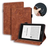 เคส E-Book หนังแท้วินเทจสำหรับ Amazon 2018 Kindle Paperwhite 4เคสรุ่น10Th สำหรับ Kindle Paperwhite 1 2 3 4ปก2018