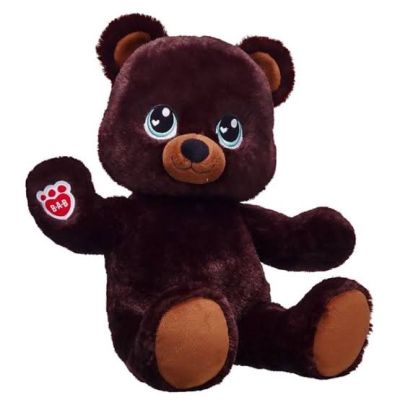 ตุ๊กตาหมี บิ้วอะแบร์ สีน้ำตาลเข้ม💖ของขวัญวาเลนไทน์💖Valentine🌟Build A Bear Workshop🌟สินค้ามือสองสภาพใหม่จากอเมริกา🇺🇸
