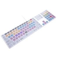 Silicone Shortcuts Hotkey Keyboard Cover Skin for iMac G6 MB110LL/B A1243 with Thin Numeric Keypad US &amp; EU Version Basic Keyboards