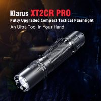 Klarus XT2CR PRO ไฟฉาย LED XHP35 HD 2100 ลูเมนส์ ชาร์จแบตเตอรี่ 18650 สําหรับกลางแจ้งTH