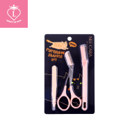 N209 NEE CARA นีคาร่า EYEBROW SHAPING SET เซ็ตแต่งคิ้ว ที่กันคิ้ว⭐⭐