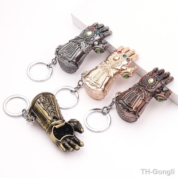 hot-1pcs-thanos-fist-gloves-keychain-alloy-gauntlet-figure-bottle-opener-pendant-accessories
