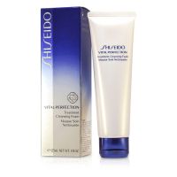 SHISEIDO Vital-Perfection Treatment Cleansing Foam 125mlโฟมล้างหน้าฟองครีมเข้มข้น ช่วยทำความสะอาดสิ่งสกปรกและเซลล์เสื่อมสภาพ อันเป็นสาเหตุของริ้วรอยแห่งวัย