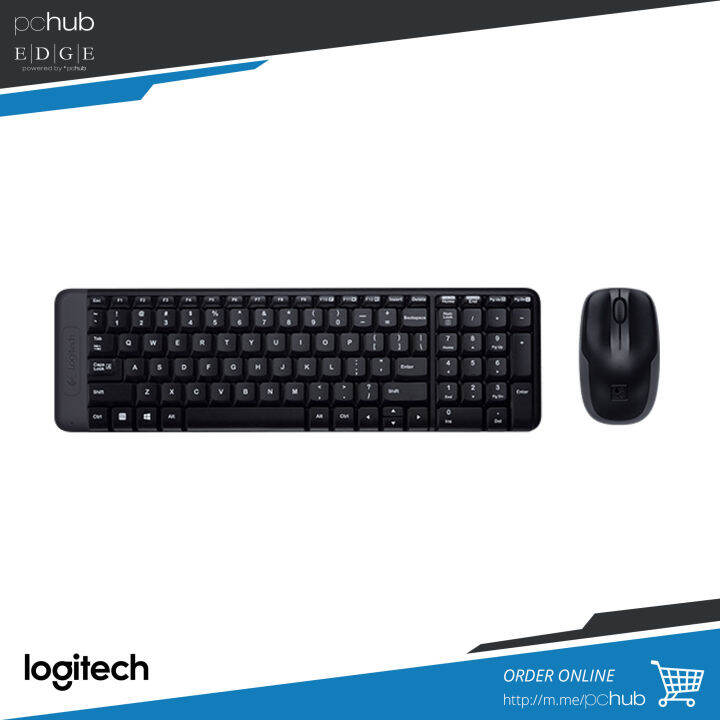 [km combo] Logitech MK220, wireless desktop, keyboard + mouse | Lazada PH