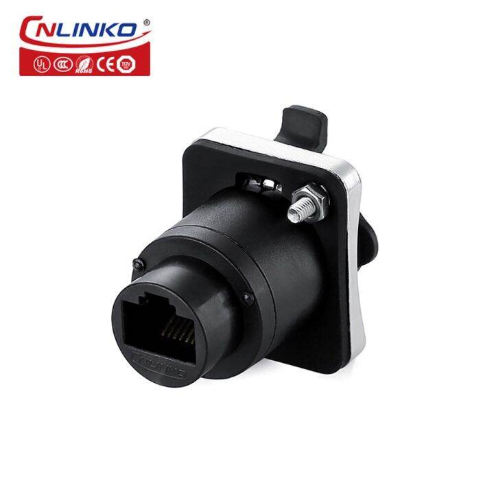 cnlinko-ul-tuv-สาย-rj45-8ขาปลั๊กอีเทอร์เน็ตขั้วต่อหลอดไฟ-led-สภาพอากาศแจ็ค-ip65ขั้วต่อสัญญาณราคาที่ดี