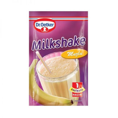 Dr.Oetker Banana Milkshake มิลค์เชค รสกล้วย นำเข้าจากตุรกี