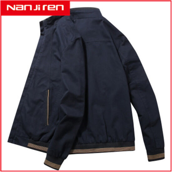 Áo khoác gió nanjiren cho nam, áo khoác denim thường ngày - ảnh sản phẩm 3