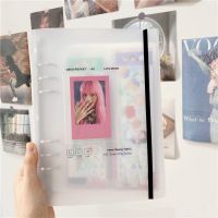 ZK20 A5 Kpop Binder Photocards Holder Ins Album Book 3 Inch Instax Photo Card Student School Stationery