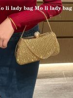 2023 new high-end handbag with diamonds and rhinestones evening bag party bag shiny handbag womens dress bag 【JYUE】