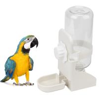 ☊✓ Pet Parrots Birds Drinker For Pigeon Rabbit Cat Small Pets Water Feeder Bowl Cat Dog Cage Hanging Water Dispenser 500ML