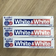Kem đánh răng làm trắng LION White & White 150g - Nhật Bản