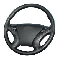 Customized Original DIY Car Steering Wheel Cover For Hyundai Sonata 8 2011 2012 2013 2014 Leather Braid For Steering Wheel Steering Wheels Accessories