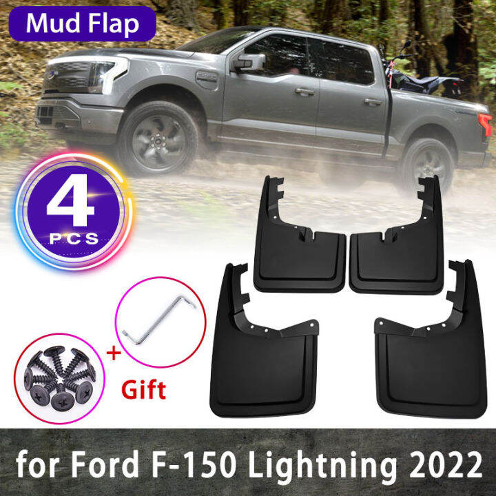 สำหรับ Ford F150 F150 F 150 Lightning 2022 2023 2024 Mudguards Fender