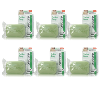 Oxe cure sulfur soapอ๊อกซีเคียว ซัลเฟอร์โซฟ30กรัม(6กล่อง)