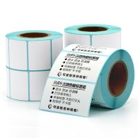 [COD] Blank thermal self-adhesive barcode printing paper 60 40 30 100150E post treasure label scale