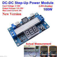 ตัวควบคุมโวลต์/คอนเวอร์เตอร์ที่ปรับได้เพิ่มพลังไฟฟ้ากระแสตรง100W 3-35V ถึง3.5-35V 5V 12V 24V 9A ใหม่