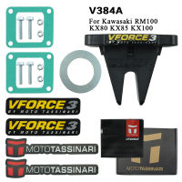 วาล์วกก V384A VFORCE3สำหรับ Kawasaki KX80 KX85 KX100