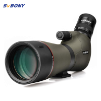 SVBONY  SV46 20-60x80 Spotting Scope Zoom Nitrogen Filled Water-proof Telescope Dual Focus Mechanism Metal Body for Birdwatching