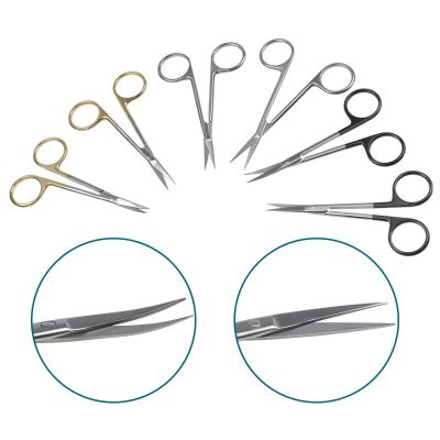 Ophthalmic Scissors Cosmetic Plastic Tools Ophthalmic Instrument Curved Straight