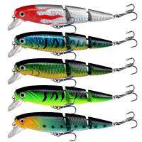 ชิ้น Wobblers Multi - ส่วนเหยื่อตกปลา Minnow 11.5 เซนติเมตร 14.8 กรัม Isca เหยื่อ Hard ประดิษฐ์ Crankbait Trolling Bass Pike perch Tackle - Cailine