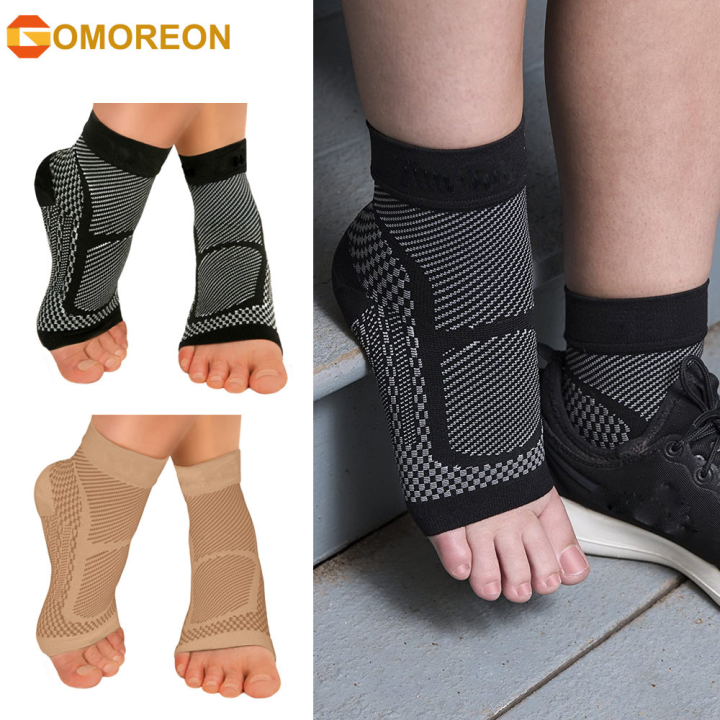 1Pair Ankle Brace Compression Sleeve Plantar Fasciitis Sock for