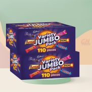 Socola Thanh CADBURY Variety Jumbo Hỗn Hợp 6 Vị 1.56kg