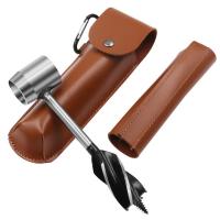 Multifunctional Survival Settlers Tool Hand Auger Wrench Wood Drill Peg and Manual Hole Maker Multitool