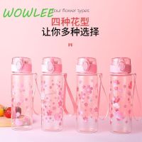 Summer 500ml Portable Leak-proof Water Cup Girl Bottle High Quality Tour Outdoor Bicycle Sports Drinking Plastic Water Bottles